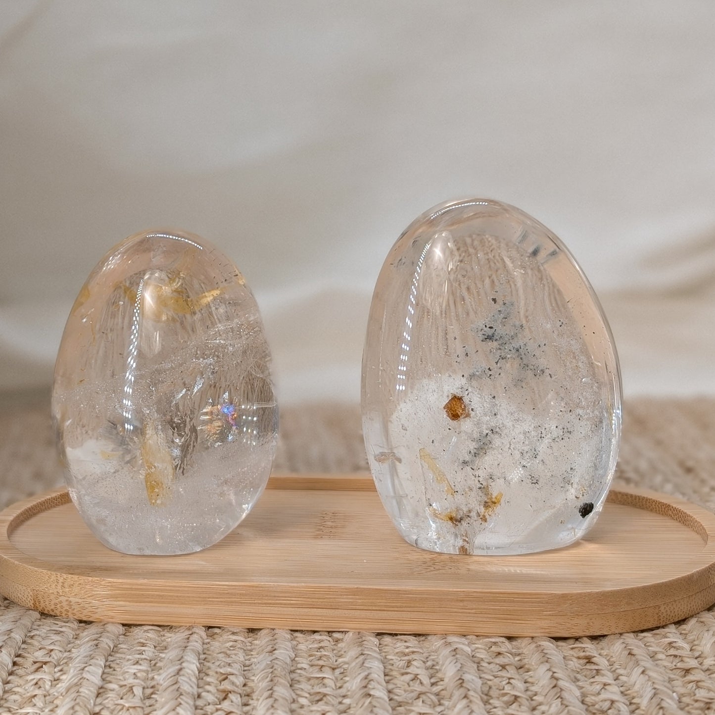 Sehr klare Bergkristall Freiform [C+D]