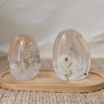 Sehr klare Bergkristall Freiform [C+D]