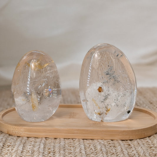 Sehr klare Bergkristall Freiform [C+D]