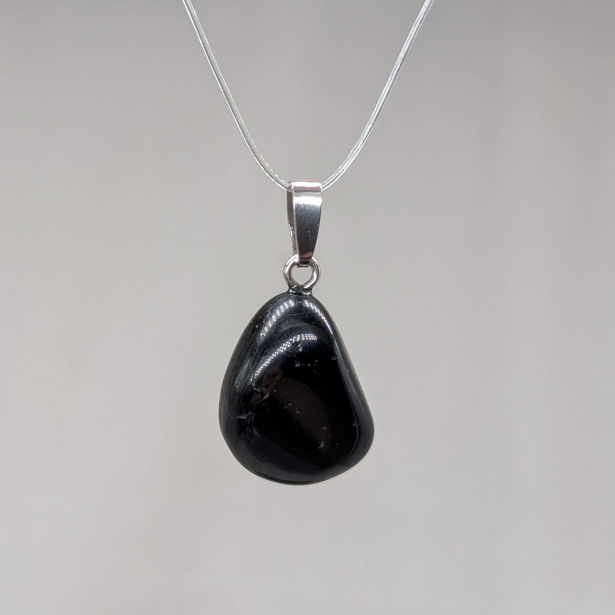 Schörl Kettenanhänger, 925er Silber [H]