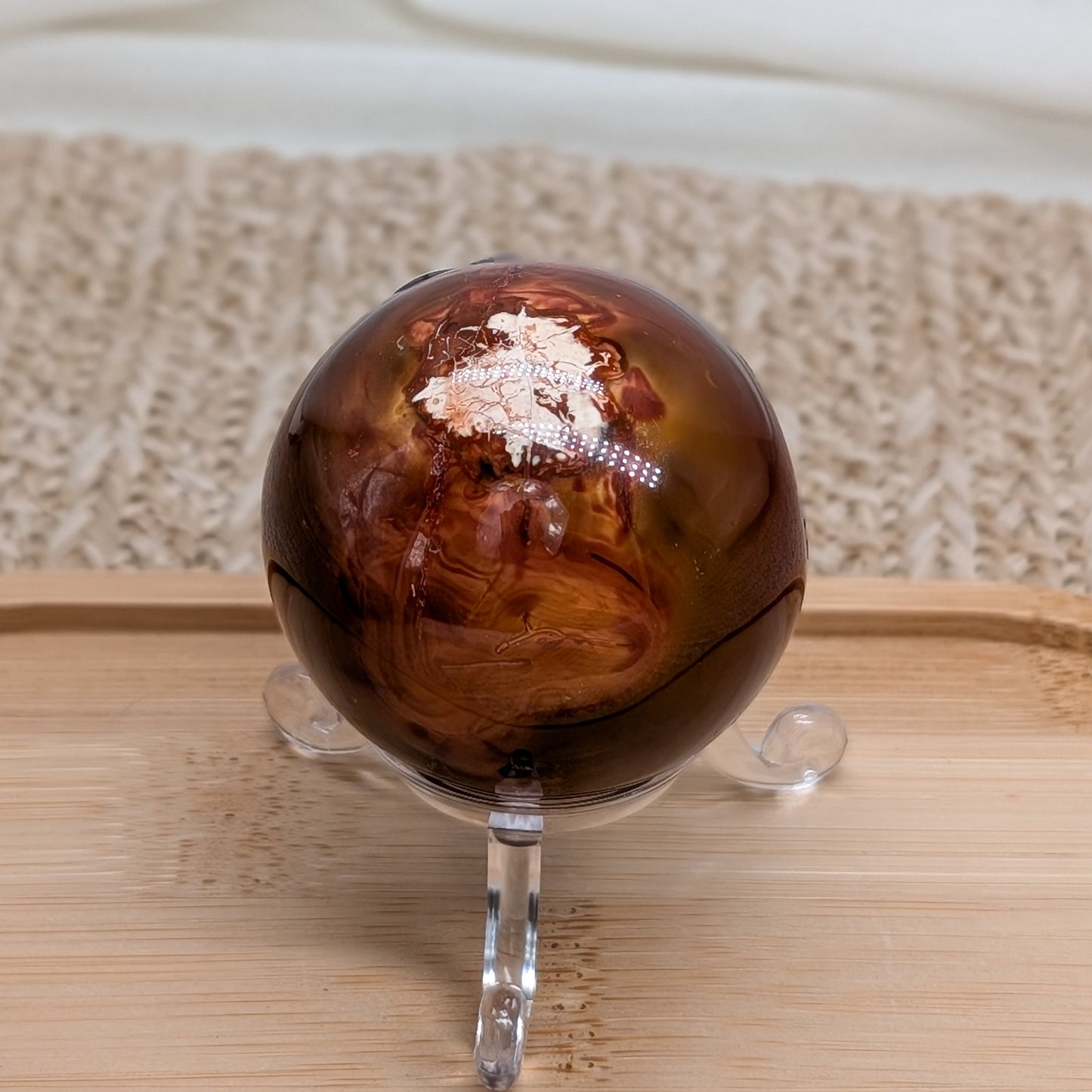 Druzy Karneol Kugel [PL]