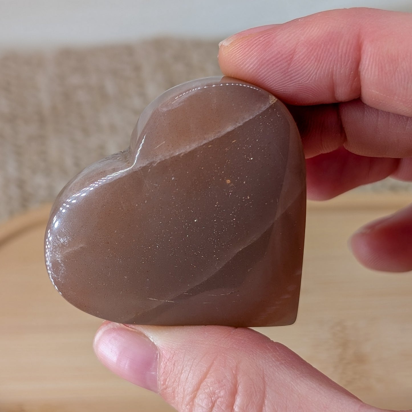 Schoko Mondstein Herz [C]