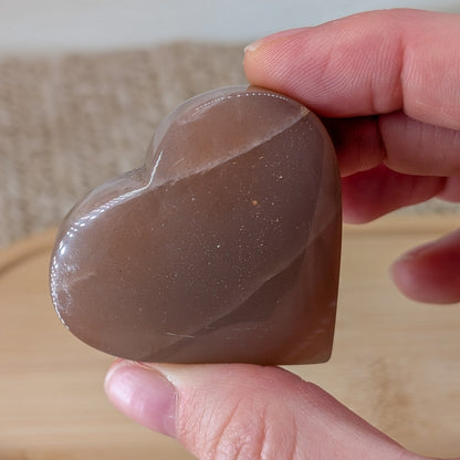 Schoko Mondstein Herz [C]