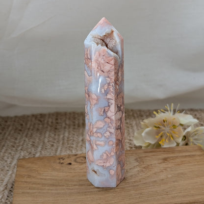 Cotton Candy Achat Turm [AG]