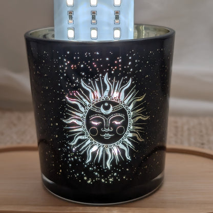 Teelicht Mond und Sonne