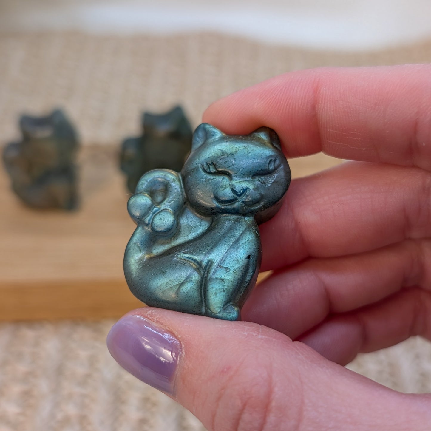 Flashy Labradorit Katze [A-C]