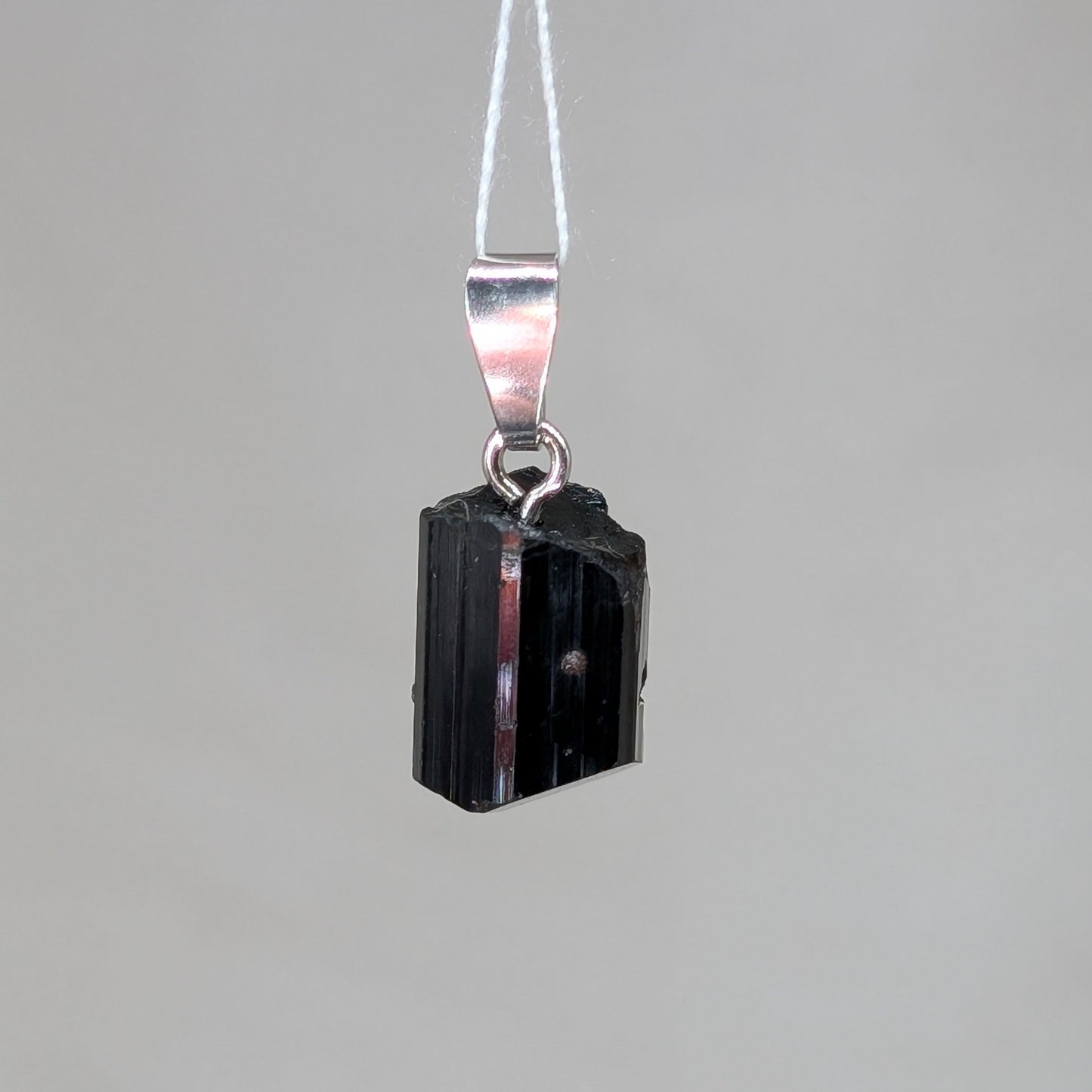 Schörl Kettenanhänger, silber [C]