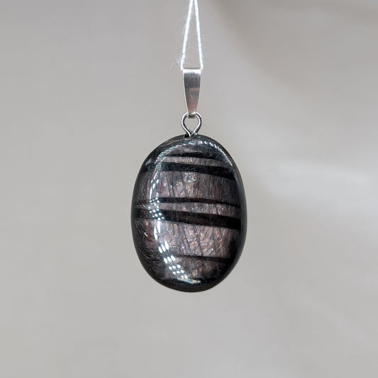 Hypersthen Kettenanhänger [A]