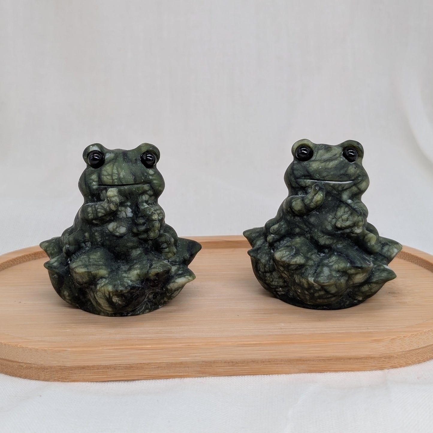 Grüne Jade Frosch 🐸 [A+B]