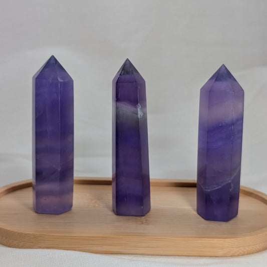 Lila Fluorit Turm [A-C]