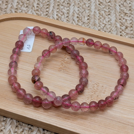 HQ Erdeerquarz Armband 6 mm