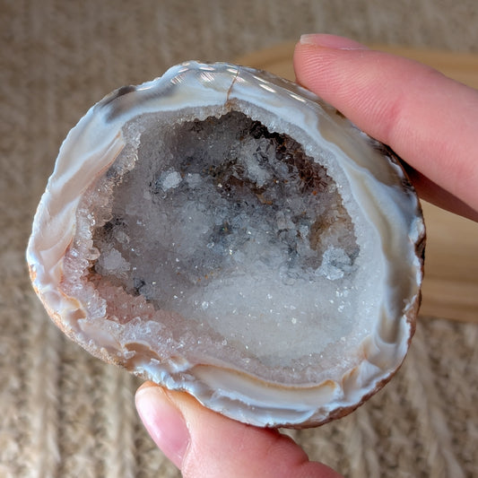 Geoden Schatulle aus Achat [P]