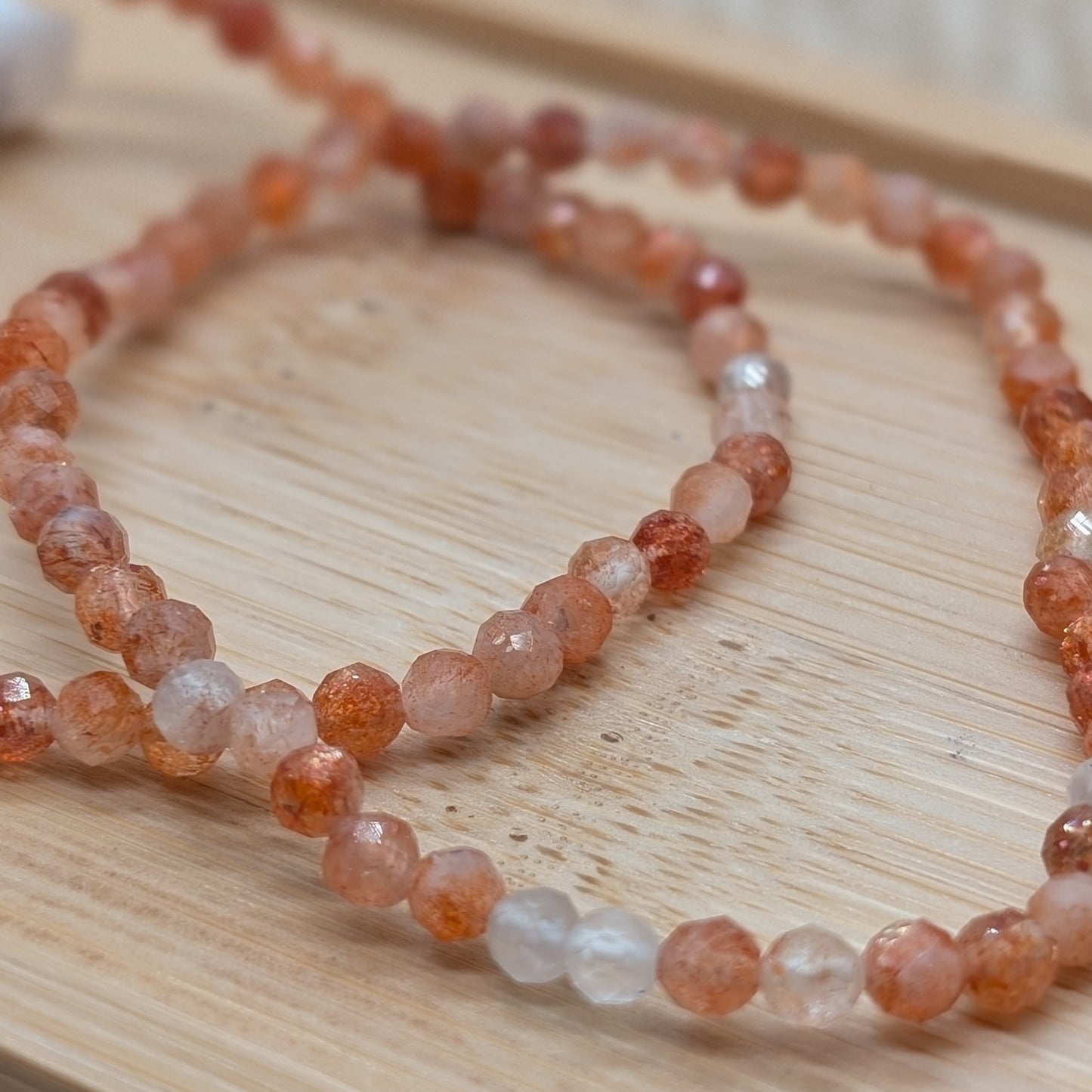 Sonnenstein Armband facettiert 4mm