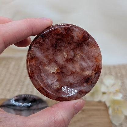 Kleine Feuerquarz Schale [A+B]