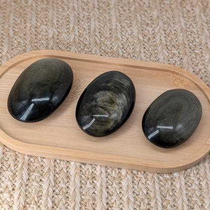 Gold Obsidian Handstein [A-C]