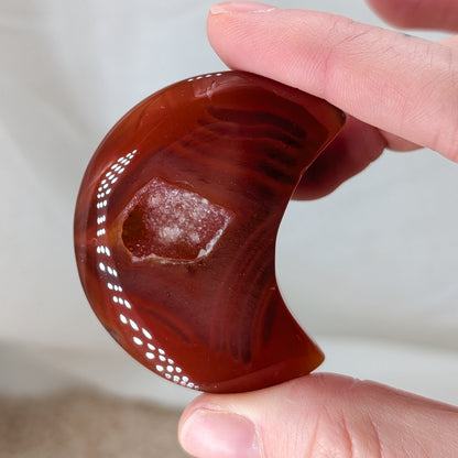 Druzy Karneol Mond [DA+DB]