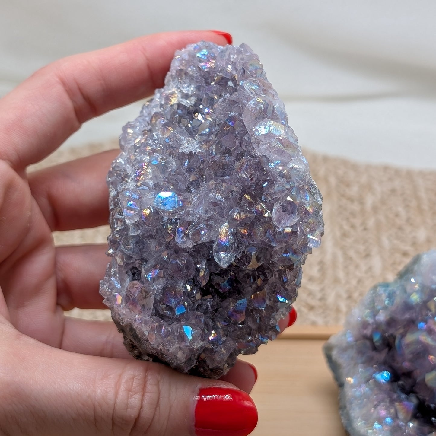 Aura Amethyst Cluster [A1+B1]