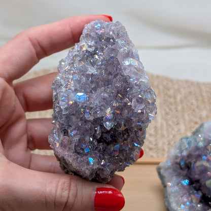 Aura Amethyst Cluster [A1+B1]