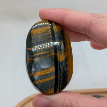 Tigerauge / Falkenauge Handstein [TC+TD]