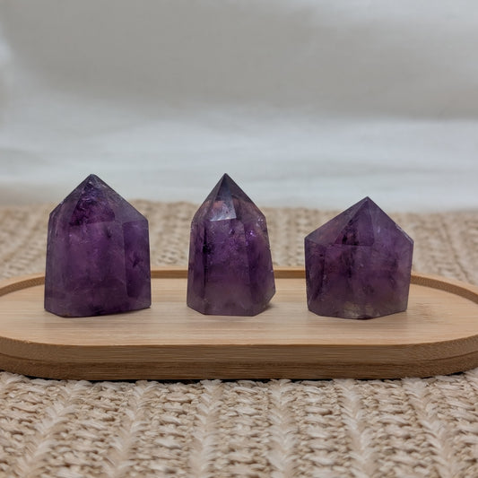 Dunkle Amethyst Spitze klein [A-C]