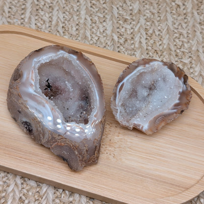 Geoden Schatulle aus Achat [D]