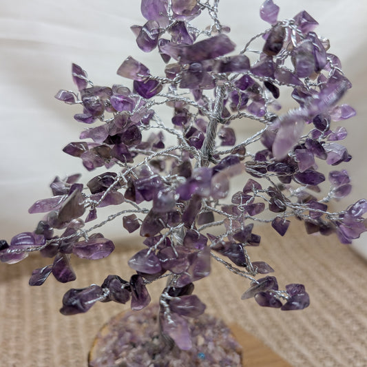 Edelsteinbaum Amethyst groß