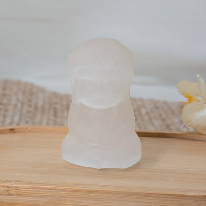 Selenit Buddha