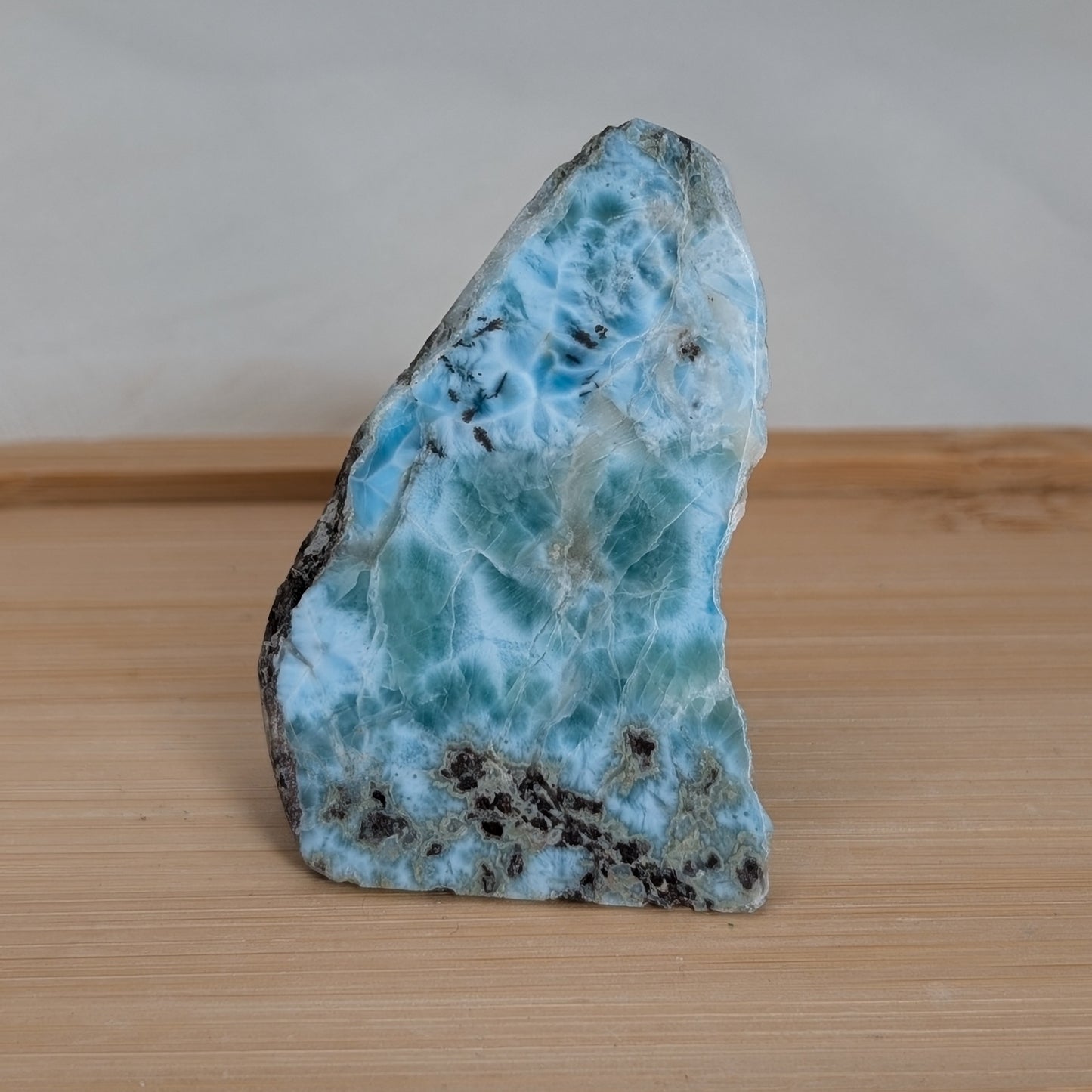 Larimar Anschliff / Rohstein [Y]