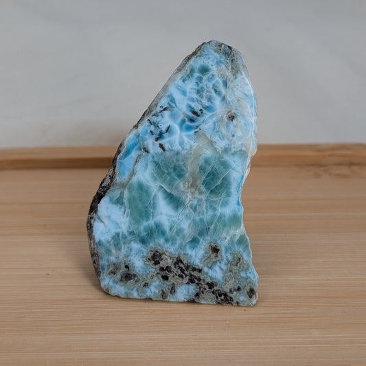 Larimar Anschliff / Rohstein [Y]