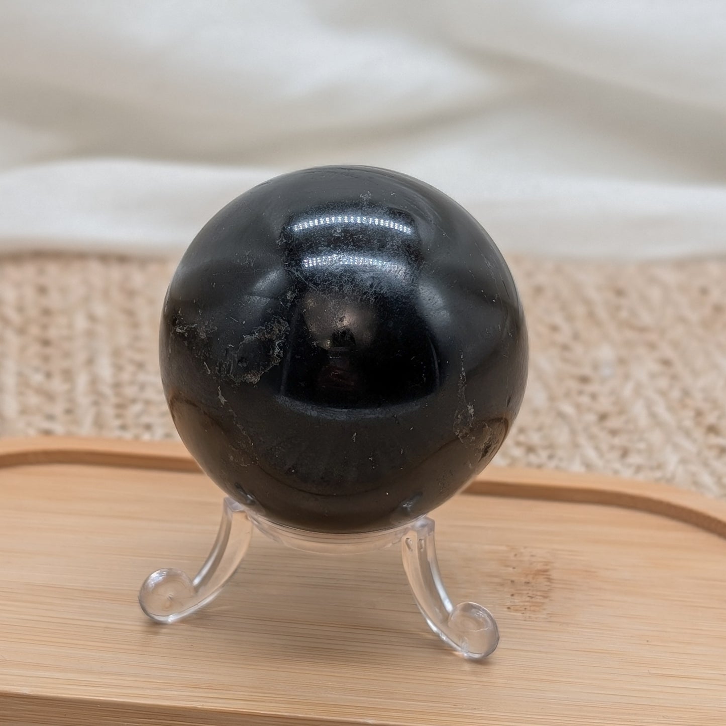 Schwarzer Turmalin / Schörl Kugel [SV]