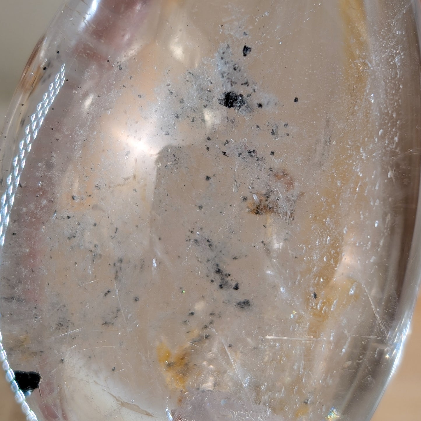 Sehr klare Bergkristall Freiform [C+D]