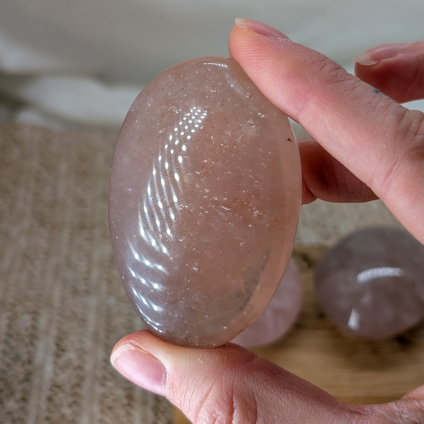 Rosenquarz Handstein [RA-RC]