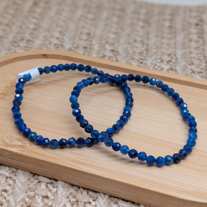 Kyanit Armband facettiert 4 mm