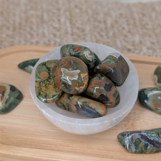 Rhyolith Trommelstein