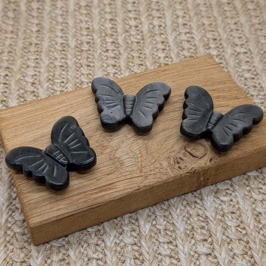 Silber Obsidian Schmetterling