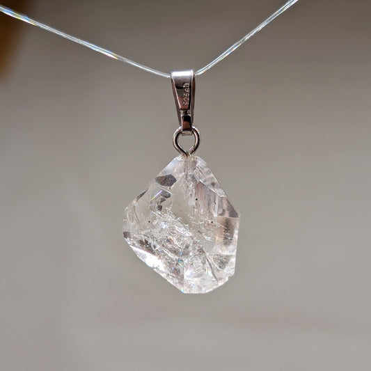 Herkimer Diamant Kettenanhänger