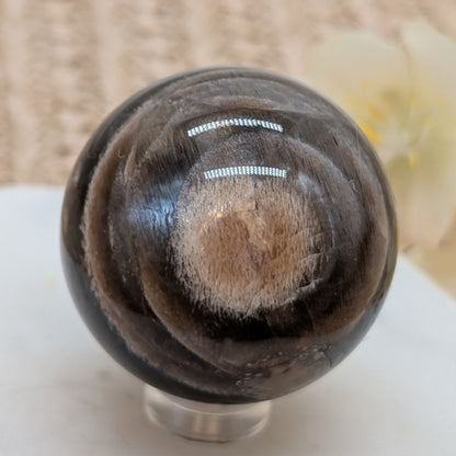 HQ Schwarzer Mondstein Kugel