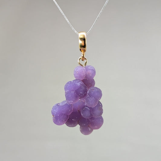 Traubenachat Kettenanhänger [K]