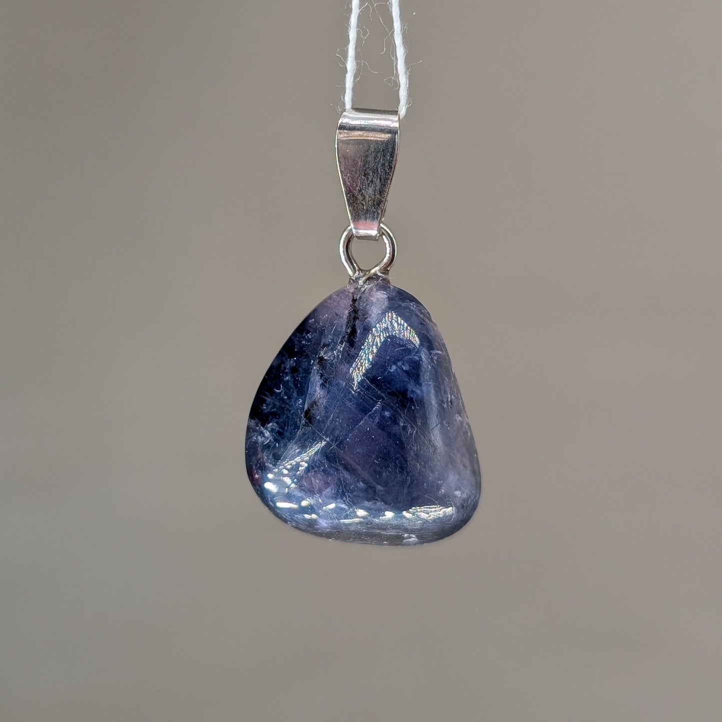 Iolith Kettenanhänger, 925er Silber [B]