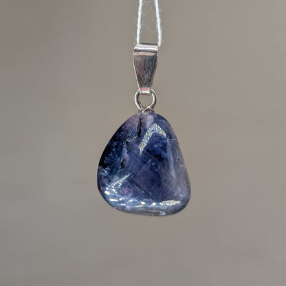 Iolith Kettenanhänger, 925er Silber [B]