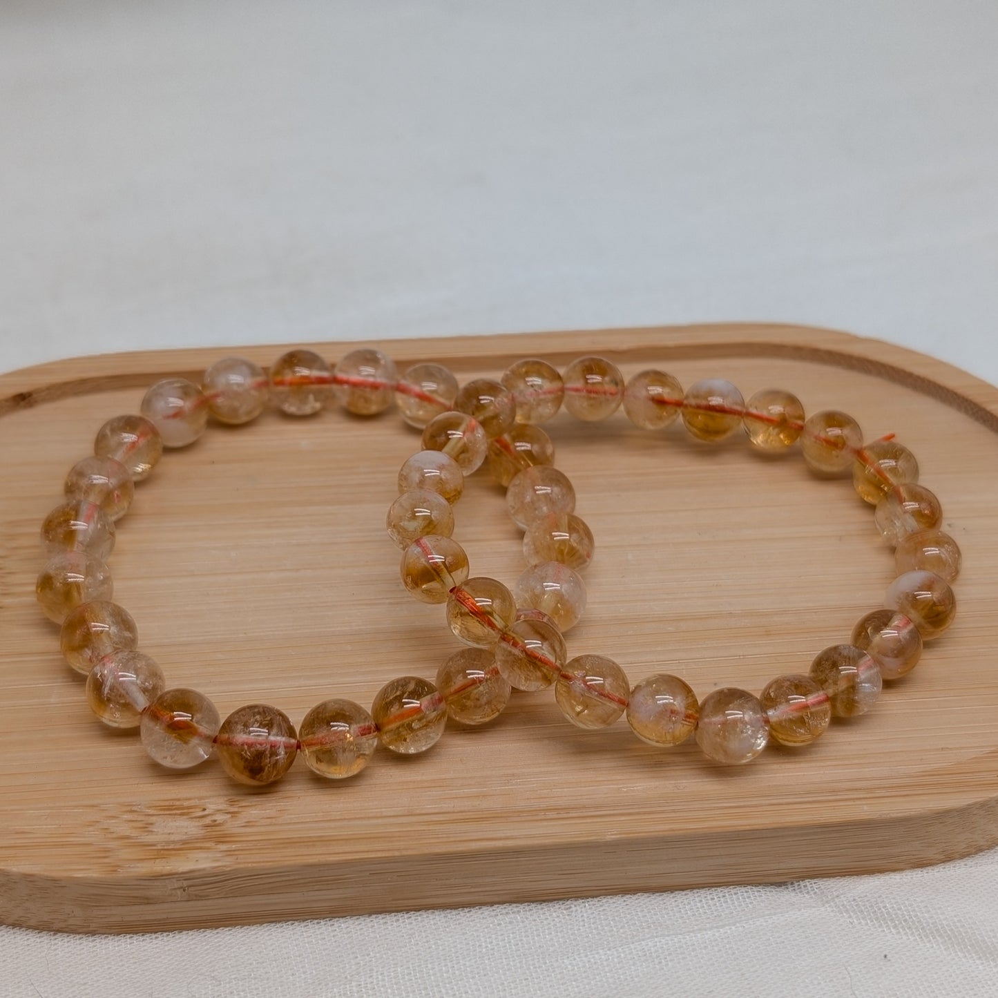 Citrin Armband 8 mm