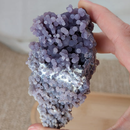 Traubenachat Rohstein [Q]