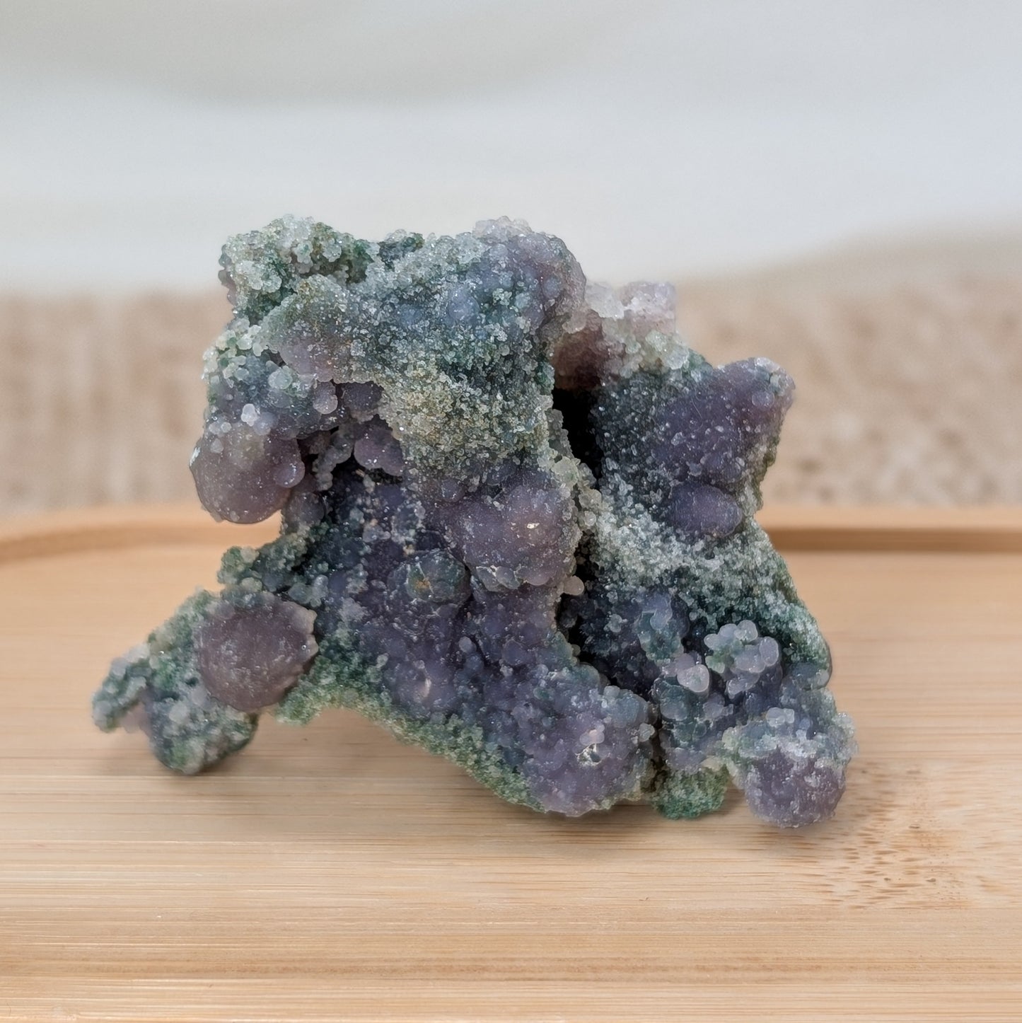 Glitzernder Traubenachat Rohstein [T]