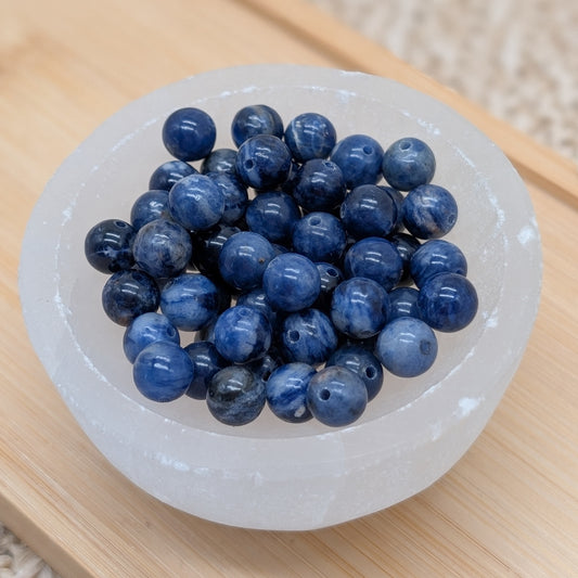 Sodalith Edelsteinperle 6 mm